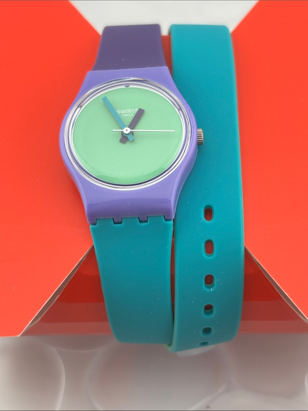 Swatch Watch - LV117 - FUN IN BLUE